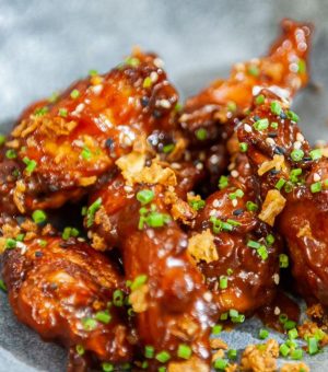 Asinhas de Frango Fritas